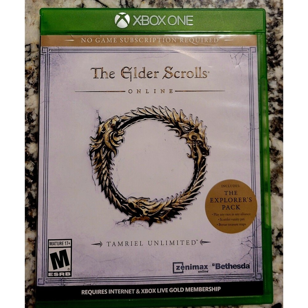 The Elder Scrolls Online: Tamriel Unlimited (Microsoft Xbox One) Complete Tested